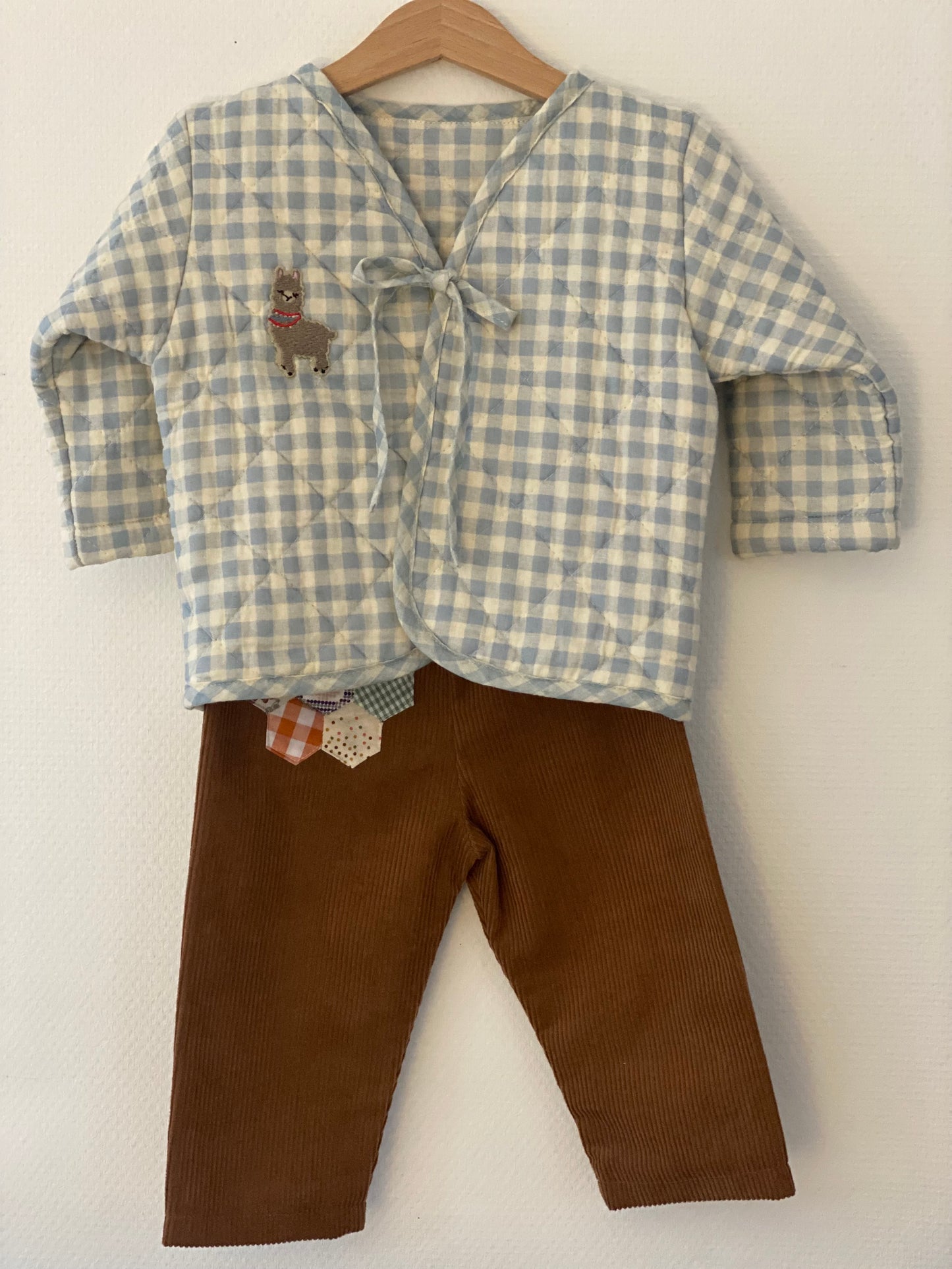 Quiltet jakke - str. 86