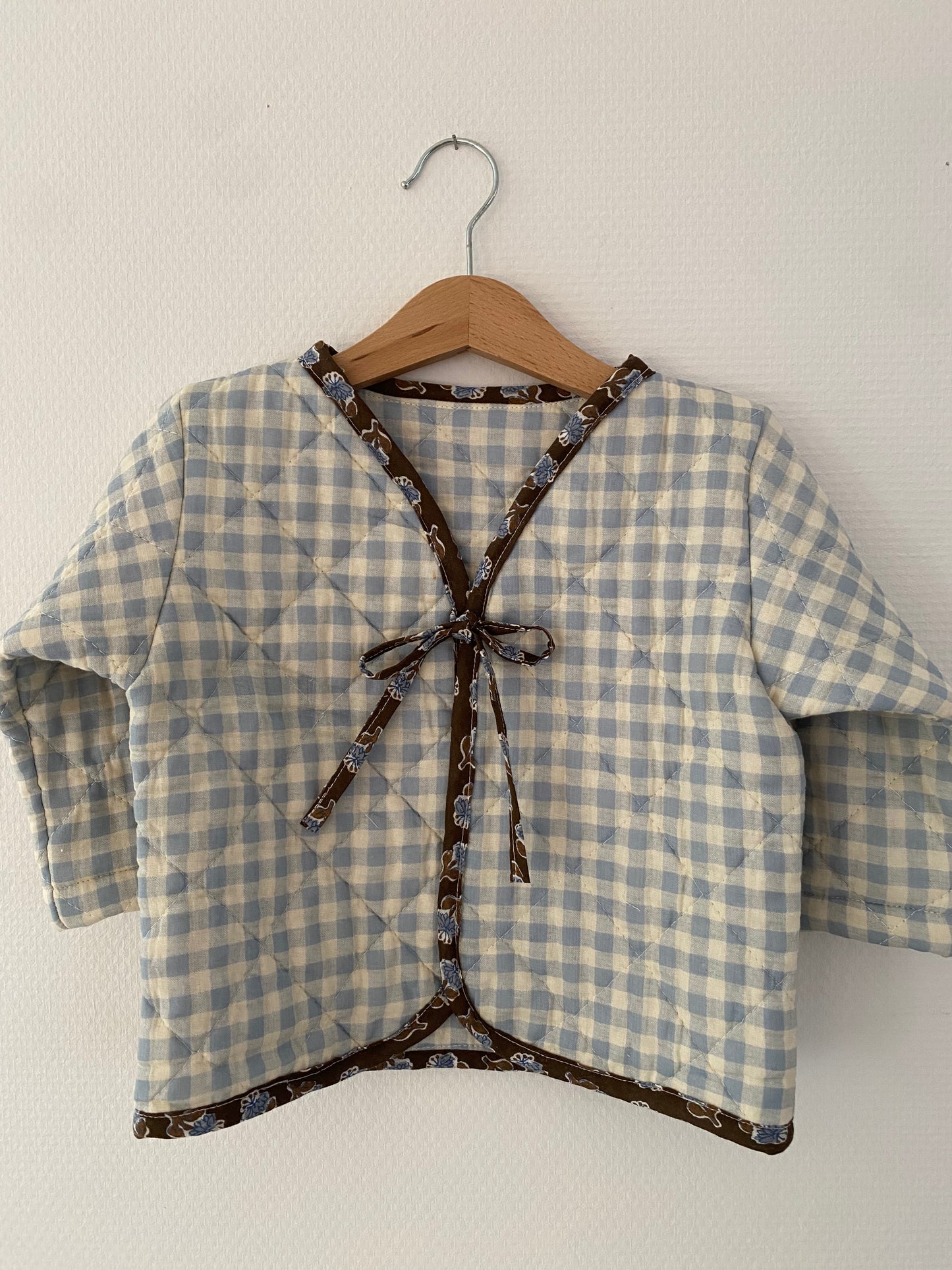 Quiltet jakke - str. 86