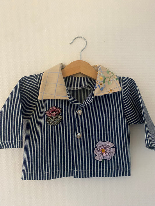 Stribede jakke - str. 74