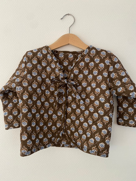 Quiltet jakke - str. 86