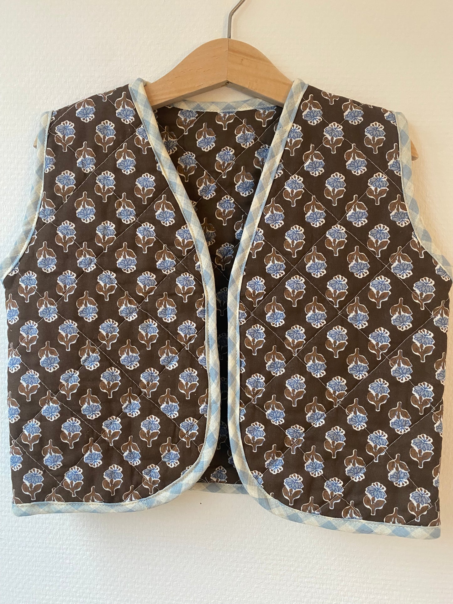 Mønstret vest - str. 98